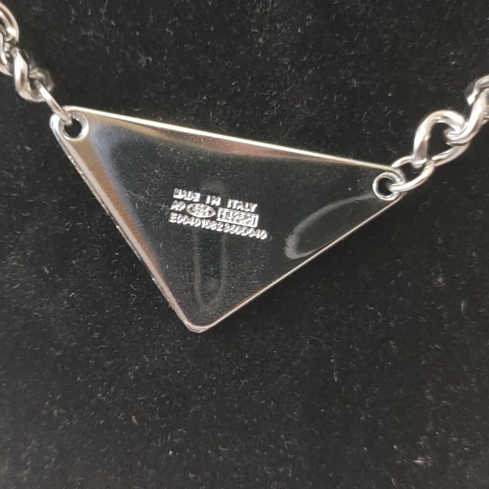 Prada Symbol Pendant Necklace - Picture 3 of 3